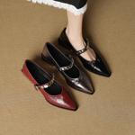 Handcrafted Luxury Leather Women's Shoes for Elegance(EcqiHL-8176)