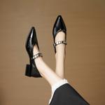 Handcrafted Luxury Leather Women's Shoes for Elegance(EcqiHL-8176)