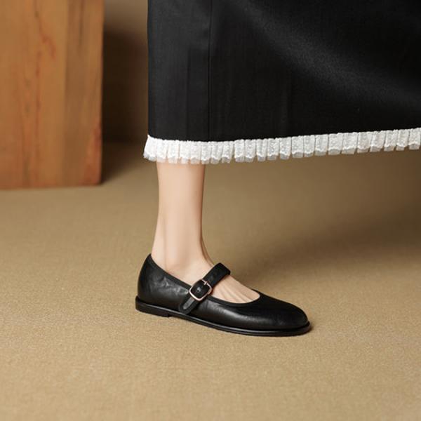 Elegant Handcrafted Genuine Leather Women's Shoes(EcqiHL-8175)