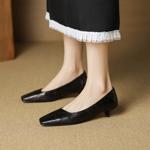 Handcrafted Leather Women's Shoes: Elegance in Luxury Quality(EcqiHC-8196)