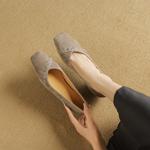 Exquisite Handcrafted Leather Shoes for Elegant Women(EcqiHL-8195)