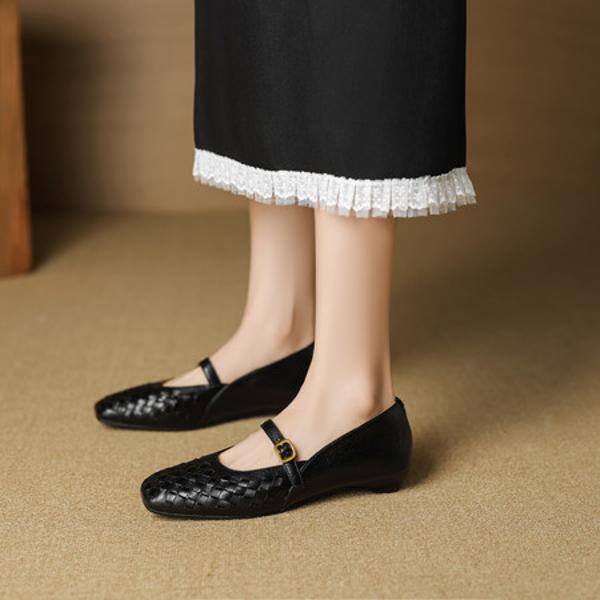 Handcrafted Genuine Leather Women's Shoes - Luxury, Quality & Elegance(EcqiH-8199)