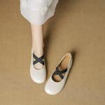 Handcrafted Leather Women's Shoes: Elegance Meets Luxury Quality(EcqiHC-8218)