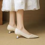 Exquisite Handcrafted Leather Women’s Shoes for Elegant Luxury(EcqiH-8205)