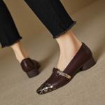 Handcrafted Genuine Leather Women’s Shoes: Elegance Redefined(EcqiH-8250)