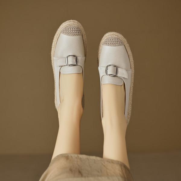 Luxurious Handcrafted Leather Women's Shoes: Exquisite Craftsmanship & Elegance(EcqiH-8235)