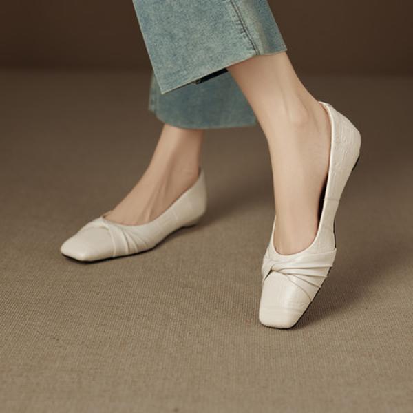 Handcrafted Luxury Leather Women's Shoes for Elegance(EcqiH-8256)