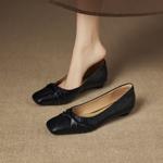 Handcrafted Luxury Leather Women's Shoes for Elegance(EcqiH-8256)