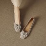 Handcrafted Genuine Leather Women's Shoes: Luxury, Elegance, and Artistry.(EcqiH-8258)