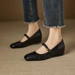 Handcrafted Luxury Leather Women's Shoes for Elegance(EcqiH-8262)