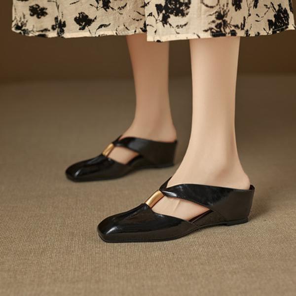 Handcrafted Luxury Leather Women's Shoes: Exquisite Quality & Elegance(EcqiH-8255)