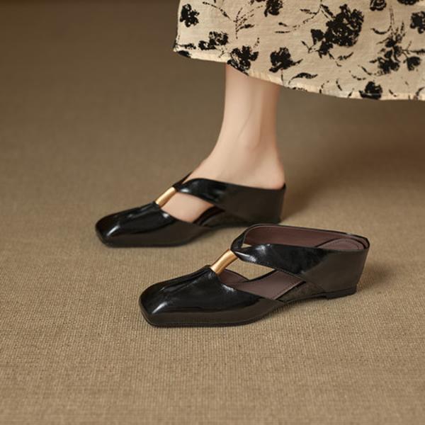 Handcrafted Luxury Leather Women's Shoes: Exquisite Quality & Elegance(EcqiH-8255)