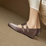 Handcrafted Luxury Leather Women's Shoes(EcqiH-8270)