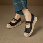 Exquisite Handmade Genuine Leather Women's Shoes for Elegant Luxury(EcqiH-8269)