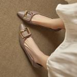 Exquisite Handcrafted Leather Shoes for Elegant Women(EcqiH-8268)