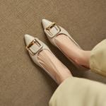 Exquisite Handcrafted Leather Shoes for Elegant Women(EcqiH-8268)