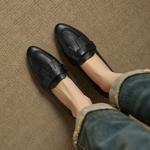 Handcrafted Leather Women's Shoes: Luxurious Elegance Awaits(EcqiH-8272)