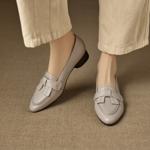 Handcrafted Leather Women's Shoes: Luxurious Elegance Awaits(EcqiH-8272)