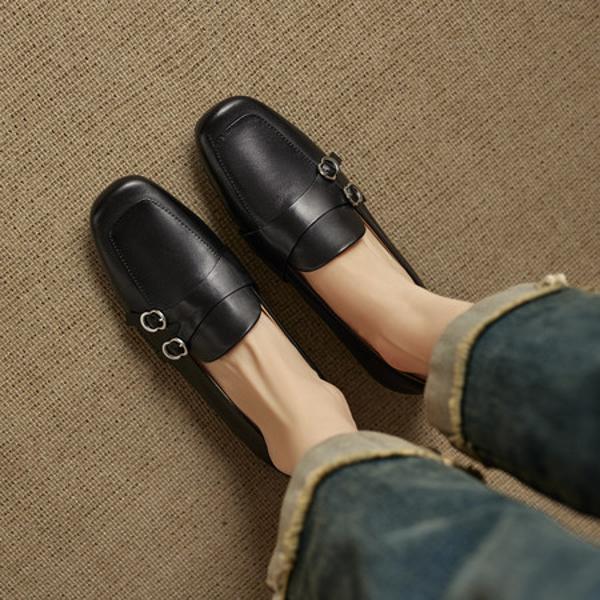 Elegant Handcrafted Leather Women’s Shoes: Luxury Quality(EcqiHC-8282)