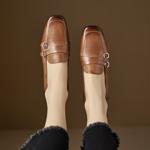 Elegant Handcrafted Leather Women’s Shoes: Luxury Quality(EcqiHC-8282)