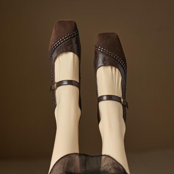 Exquisite Handmade Leather Women's Shoes: Luxury and Elegance Redefined(EcqiH-8288)