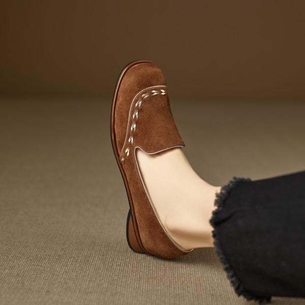 Exquisite Handcrafted Genuine Leather Women’s Shoes(EcqiHL-8295)