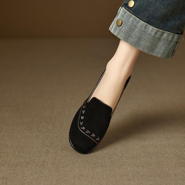 Exquisite Handcrafted Genuine Leather Women’s Shoes(EcqiHL-8295)