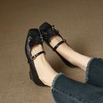 Exquisite Handcrafted Leather Shoes for Elegant Women(EcqiH-8296)