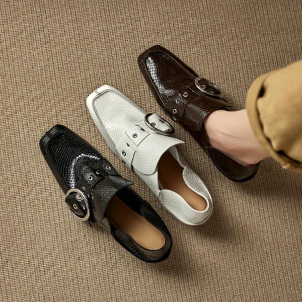 Exquisite Handmade Leather Women’s Shoes: Elevate Your Style with Luxury Elegance(EcqiHY-8302)