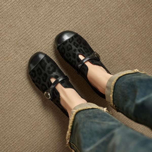 Elegant Handmade Leather Women's Shoes: Luxury Craftsmanship(EcqiH-8300)