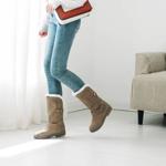 Crafted Luxury: Handcrafted Genuine Leather Women's Shoes(Edajiaoba189-1)