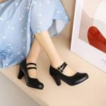 Elegant Handmade Leather Women’s Shoes - Luxury Craftsmanship(Edajiaoba1076)