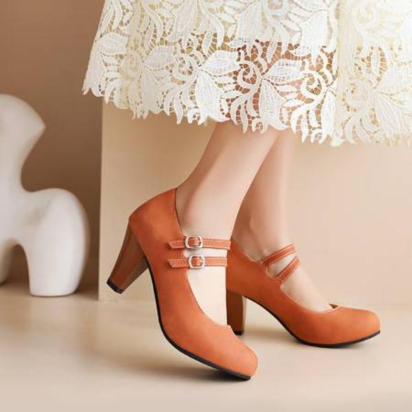 Elegant Handmade Leather Women’s Shoes - Luxury Craftsmanship(Edajiaoba1076)