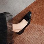 Exquisite Handmade Leather Women's Shoes: A Touch of Luxury and Elegance(Edamaijia9023)