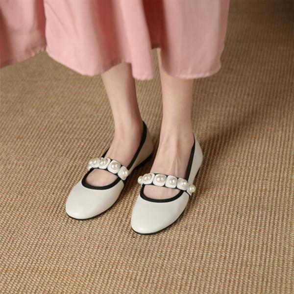 Handcrafted Luxury Leather Women's Shoes - Elegance(EdamaijiaZ-8516)