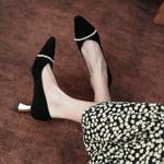 Exquisite Handcrafted Leather Women's Shoes in Luxurious Elegance(Edamaijia9035)