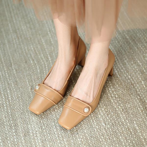 Exquisite Handcrafted Leather Women's Shoes for Luxurious Elegance(Edamaijia8673)