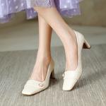 Exquisite Handcrafted Leather Women's Shoes for Luxurious Elegance(Edamaijia8673)