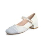 Handcrafted Genuine Leather Pumps: Elegant Luxury Craftsmanship(Edamaijia9186)