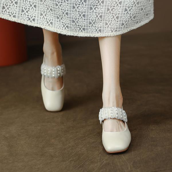 Handcrafted Luxury Leather Women's Shoes - Elegance Redefined(Edamaijia8510)