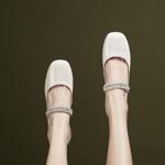 Handcrafted Leather High-End Women's Shoes: Elegance Redefined(Edamaijia9189)