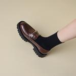 Handcrafted Leather Women's Shoes: Luxurious Elegance(Edamaijia8651A)