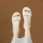 Luxurious Handmade Leather Women's Shoes: Craftsmanship & Elegance(Edamaijia8718F)