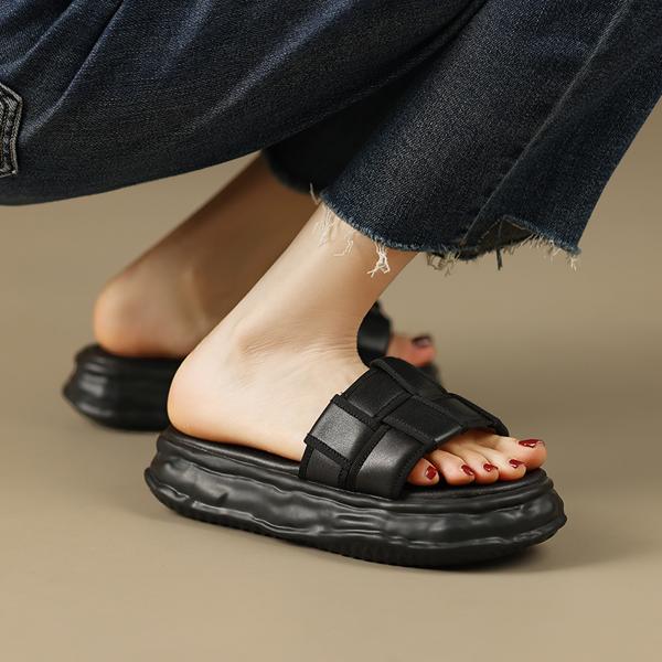 Elegantly Crafted Genuine Leather Handmade Women's Shoes for High-End Luxury(Edamaijia9253F)