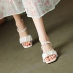 Exquisite Handcrafted Leather Women's Shoes: Luxury, Elegance, and Quality Craftsmanship(Edamaijia8780F)