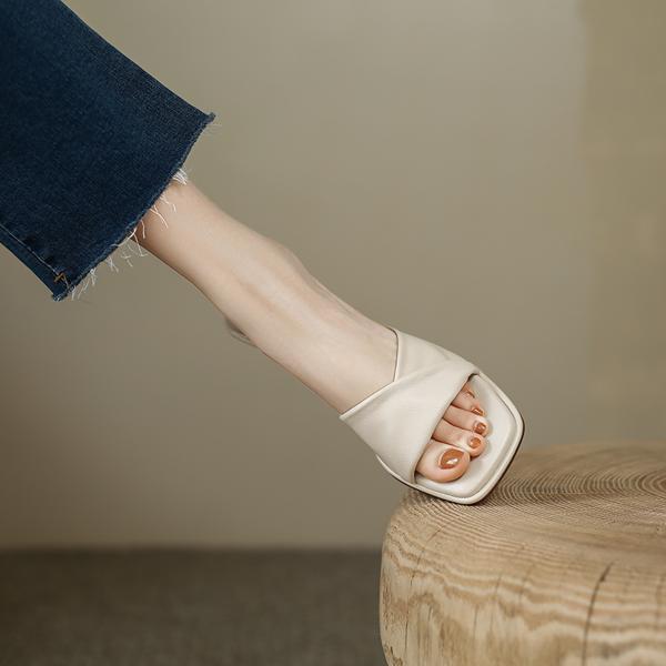 Handcrafted Luxurious Genuine Leather Women's Shoes(Edamaijia81158F)