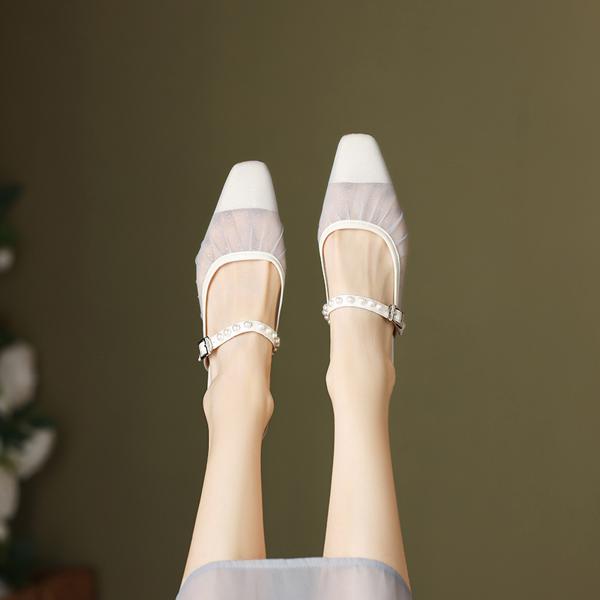 Handcrafted Luxury Leather Women's Shoes: Exquisite Craftsmanship & Timeless Elegance(Edamaijia9262F)