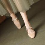 Handcrafted Luxury Leather Women's Shoes: Exquisite Craftsmanship & Timeless Elegance(Edamaijia9262F)