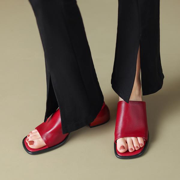 Luxurious Handcrafted Leather Women’s Shoes(Edamaijia81256F)