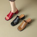 Luxurious Handcrafted Leather Women’s Shoes(Edamaijia81256F)